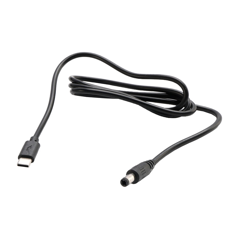 USB to 9/12/15V Volt Adapter 5.5mm*2.5mm 1m 39.37inches PD Charger Cord Cable