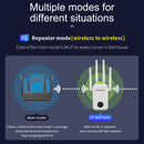 Dual Band 2.4G 5G WiFi Wireless Extender Signal Amplifier WiFi Booster 1200Mbps