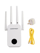 Dual Band 2.4G 5G WiFi Wireless Extender Signal Amplifier WiFi Booster 1200Mbps