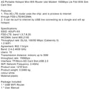 4G LTE Wireless Router WiFi Mobile Broadband Modem USB Dongle Unlocked White