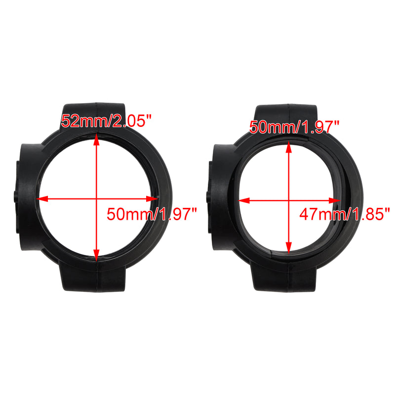 ABS Plastic Motorcycle Windscreen Windshield for Harley Dyna Softail Models Generic