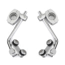 Universal Motorcycle 7/8'' 22mm Standard Handlebar Windshield Bracket Mount Clamp Generic