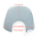 Windshield Windscreen fit for Vespa LX50 LX125 LX150 GT200 GTS250ie GTS300 Super Generic