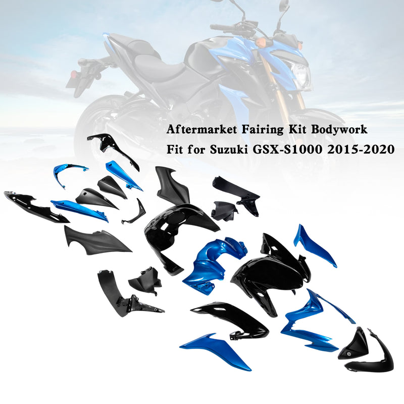 Amotopart Suzuki GSX-S 1000 2015-2020 Plastic Bodywork Fairing Kit