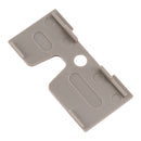 Fridge door catch/lock + backing plate caravan/motorhome RV For dometic