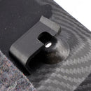 Car Center Console Trim 1J1863201D For VW Golf Jetta Carbon Fiber Pattern