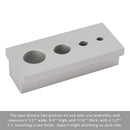 Vise Clamp Block Shaft Clamp for Fox Grip & Grip 2 Damper Rebuild 32 34 36 38 40