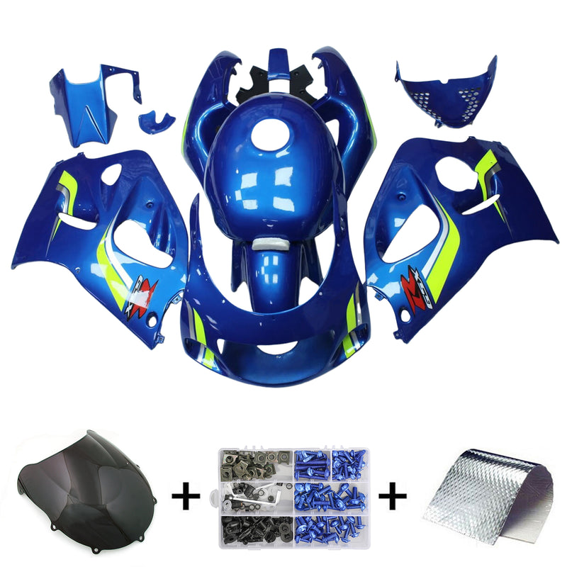 Amotopart Suzuki GSXR600 1996-2000 GSXR750 1996-1999 Fairing Kit Bodywork