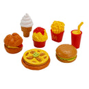 34Pcs Simulation Food Dessert Ice Cream Bread Food Toy For Boys And Girls