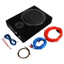 8" Car Subwoofer Under-Seat 800W Amplifier Speaker Audio Sub Woofer Slim Box AU