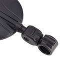Black Adjustable Handlebar Mirror Folding Mirrors For 22-24 mm Enduro Handle bar
