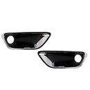 2PCS Front Fog Light Lamp Bezel 68261711AA Fit Jeep Grand Cherokee 2016-2020