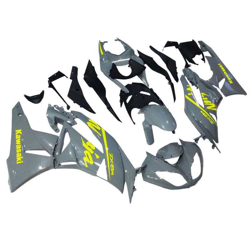 Amotopart Kawasaki ZX6R 636 2009-2012 Fairing Kit Bodywork Plastic ABS