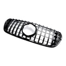 Black Front Bumper Grille Grill Fit Mercedes Benz X-Class X470 2017-2019