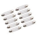 10PCS Car Light Tubular Lamp bulb C5W SV8.5 43MM 6413 12V 5W For OSRAM