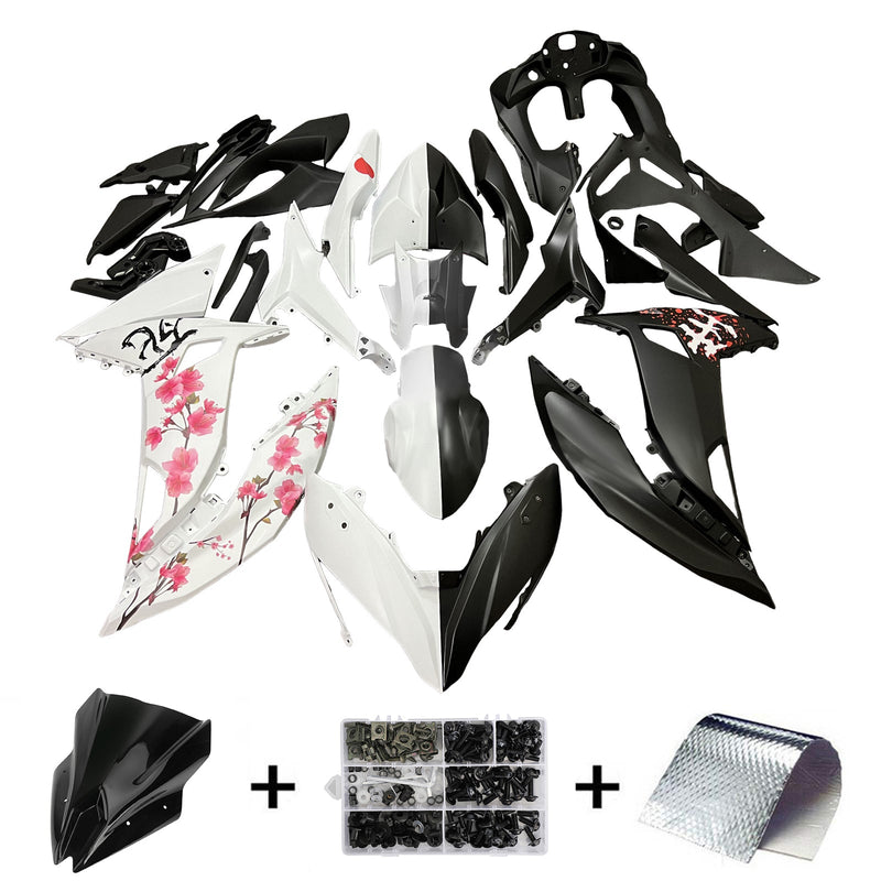 Injection Fairing Kit Bodywork Plastic ABS fit For Kawasaki ER-6F Ninja650R 2017-2019