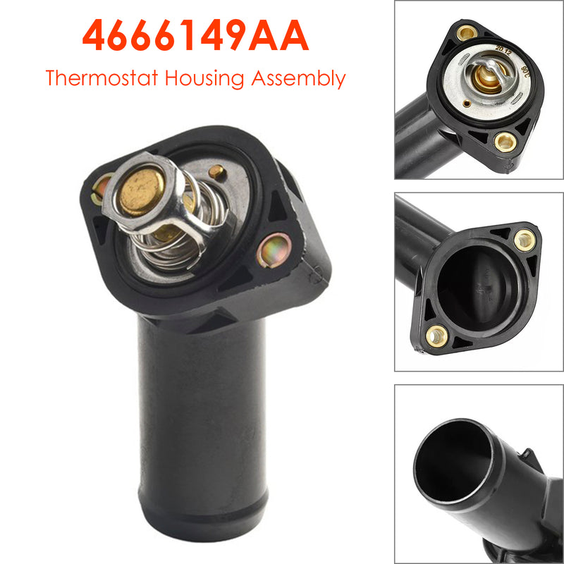 Thermostat Housing Assembly for Jeep Wrangler JK 2007-2011 V6 3.8L 4666149AA