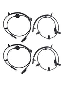 4PCS Front&Rear Side ABS Wheel Speed Sensor For Chevy Traverse 3.6L 2009-2017