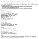 Left+Right LED Tail Light Assembly For Toyota Hiace 6th H300 2019-2023