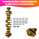 Crankshaft with Main & Conrod Bearings STD for BMW Series 3 4 5 X3 X5 X6 N57D30