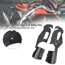 Lower Side Fairings Full Belly Pan Plate Cover For Aprilia RSV4 2021-2024