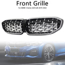 Chorme Diamond Kidney Grille Grill 51138072085 Fit BMW 3 Series G20 2019-2022