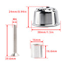 Handlebar End Finisher Kit For Speed Street Cup Twin Bonneville T100 T120 Black