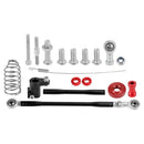 Black Rearsets Adjustable Foot Pegs Rest For Honda CB650R CBR650R 2019-2023