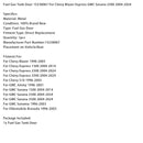 1996-2003 Chevy S10 Fuel Gas Tank Door 15238067