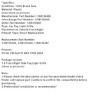 Front Right Side Bumper Grille Fog Light Grill For VW Golf IV MK4 1998-2004