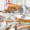 7 In 1 Pet Grooming Kit Vacuum Suction Professional Pet Hair Clipper 1.5L Grooming Tools for Dogs Cats PetsDog Vacuum Brush for Shedding Grooming