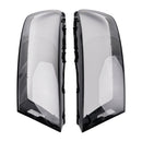 2016-2019 For Audi Q7 Pair Car Headlight Lens Cover LH+RH Lampshade Shell Glue