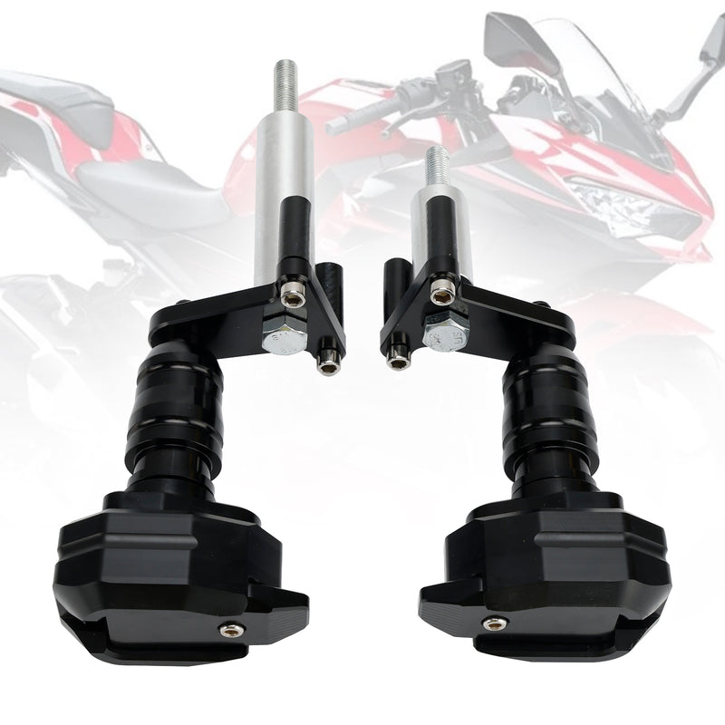 Kawasaki Ninja 400 Z400 2018-2023 Crash Bobbin Protector Slider Aluminum Black