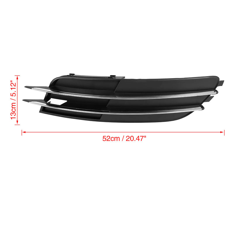 Front Right Side Bumper Grille Fog Light Grill 4G0807682 For Audi A6 C7 2012-14