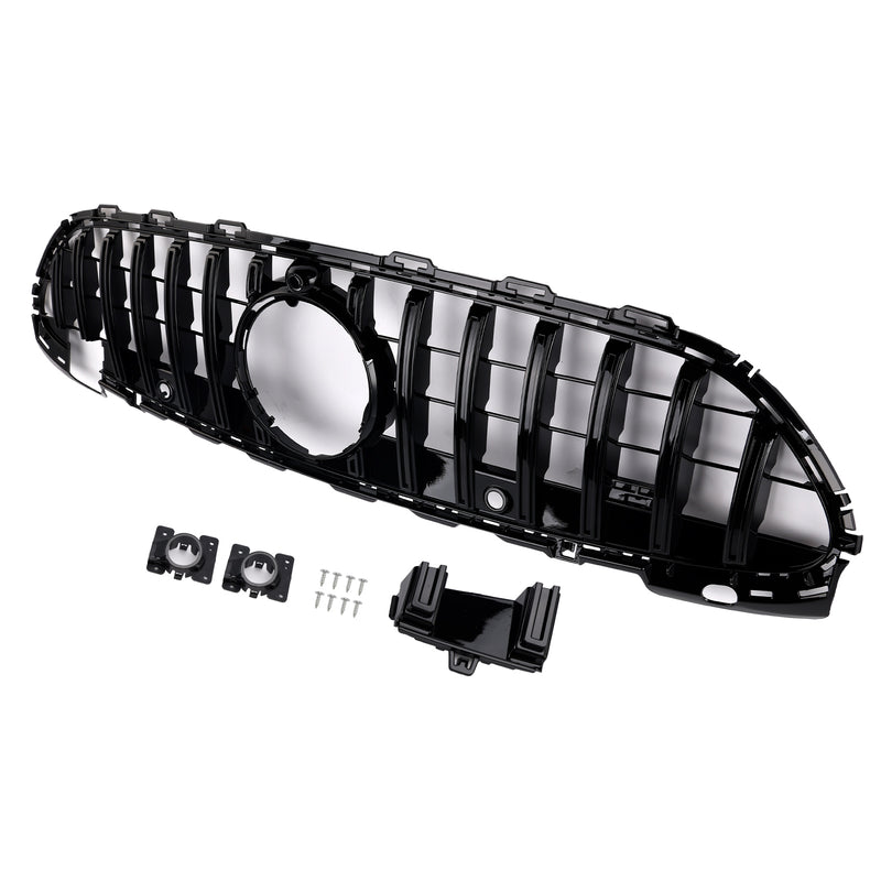GTR Style Front Bumper Grille Grill fit Mercedes Benz W206 2022-2023 W/Camera