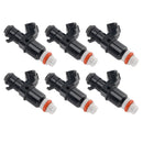 6PCS Fuel Injector 16450-RCA-A01 Fit Honda MDX Tl Accord Pilot Fit Acura