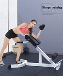 Adjustable Roman Chair Back Extension Exercise Bench Back Training Supine Board