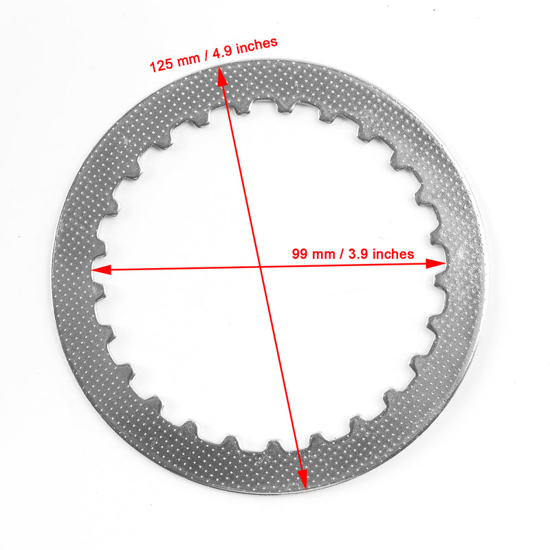 Clutch Friction Plate Kit for Ducati Superbike 848 08-10 Multistrada 1100 07-09