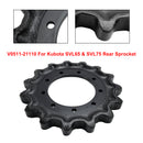 V0511-21110 Rear Sprocket For Kubota SVL75C SVL75-2 SVL75 SVL75-2C SVL65-2