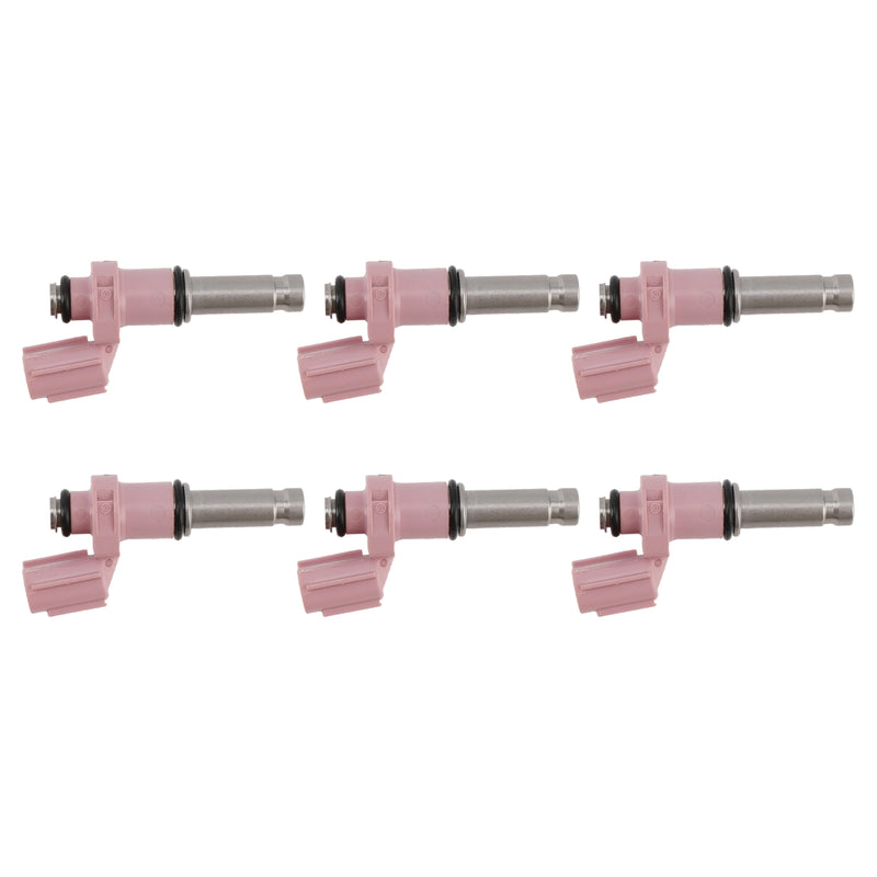 6PCS Fuel Injector 23250-31070 Fit Lexus GS350 3.5L V6 2007-2015 Fit RC350