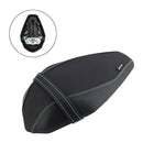 Rear Passenger Seat Cushion Pu Pillion Flat Green For Kawasaki Zx-10R/Rr 21-23 Green