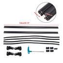 135CM Universal Aluminium Car Roof Rack Luggage Carrier Cross Bar Rail Lockable