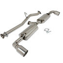 Catback Exhaust System For 06-07 Honda Accord 04-11 Mazda RX-8 1.3L Dual 3.5" Tip Muffler