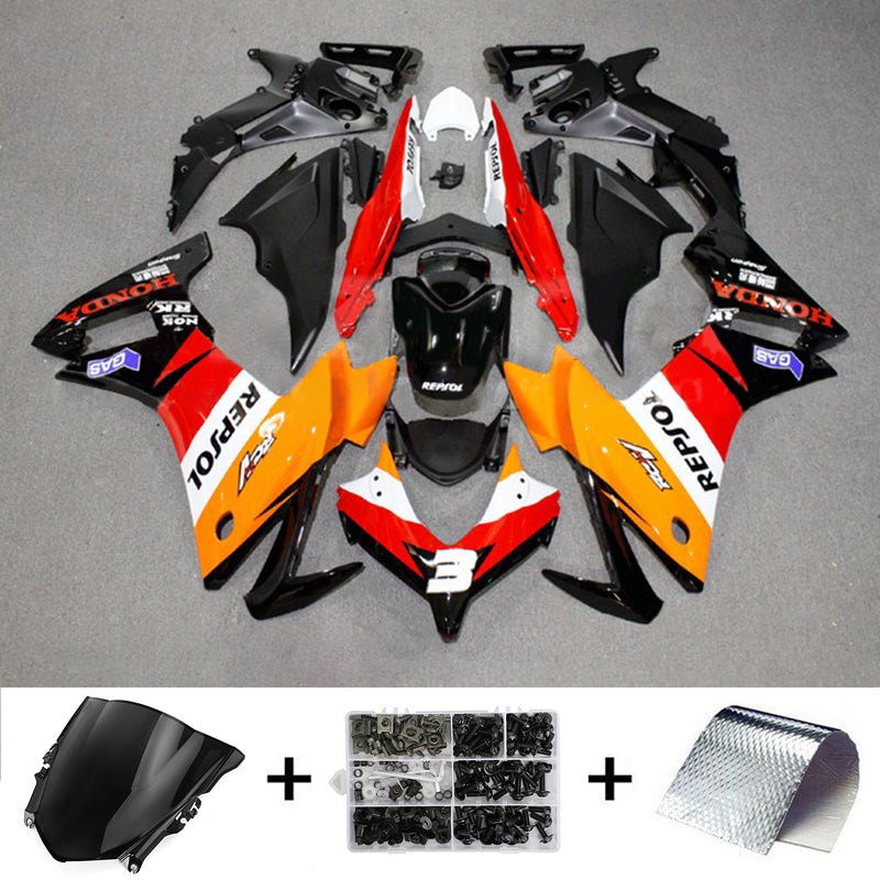 Amotopart Honda CBR500R 2013-2015 Fairing Kit Bodywork Plastic ABS