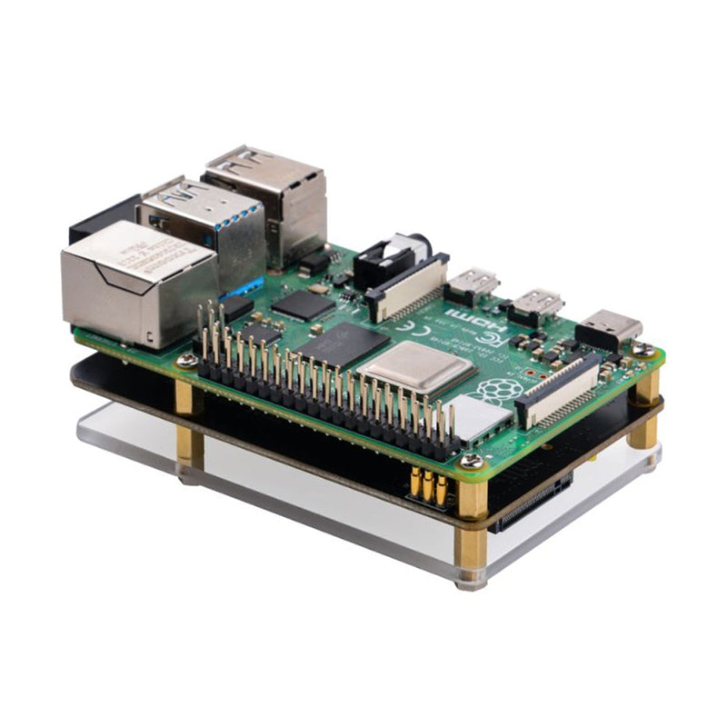 Raspberry Pi 4B Expansion Board M.2 NVMe SSD Solid State Drive Adapter Board