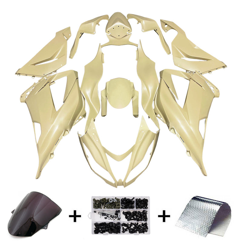 Injection Fairing Kit Bodywork Plastic ABS fit For Kawasaki ZX6R 636 2013-2018