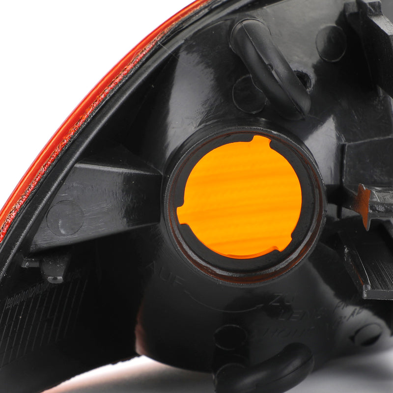 Pair Amber Corner Side Light For BMW 3 Series E46 98-01 Sedan 63136902766