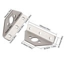2 PCS Windshield Wiper Repair Stainless Steel Brackets for Peterbilt 379 388 389