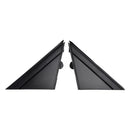 2X Left+Right Side View Door Mirror Flag Cover Molding Trim for Fiat 500 12-19