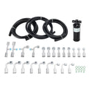 26PCS Air Conditioning Hose and Fitting Kit Includes 6.5 ft #6#8#10 AC Hoses